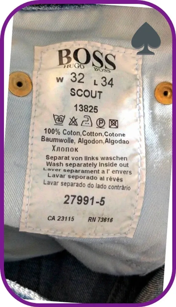 Jeans homme Hugo boss 42 - photo numéro 9