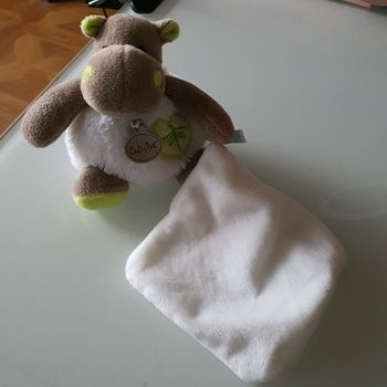 Doudou mouchoir Hippopotame Baby Nat