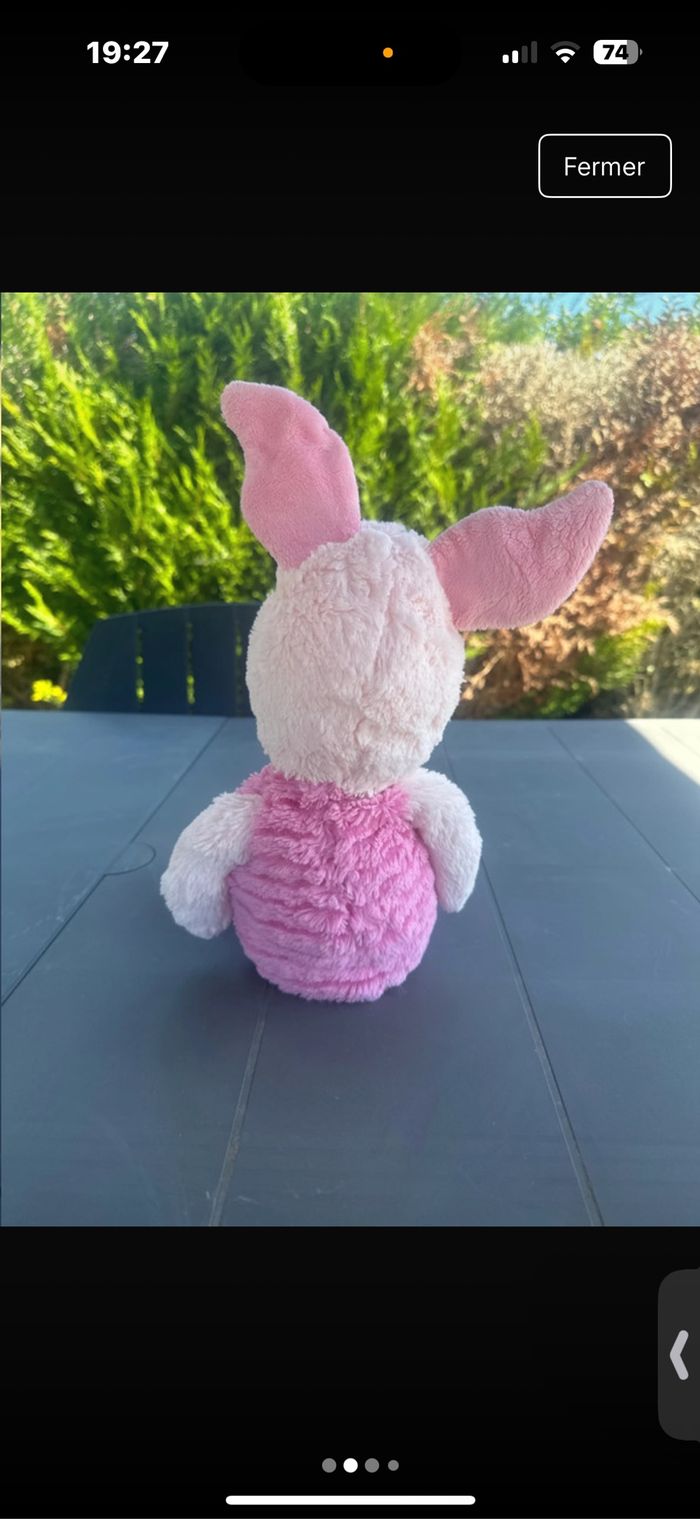 peluche tigrou et porcinet - photo numéro 7