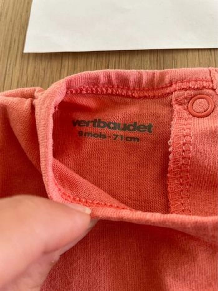 Pyjama fille Vertbaudet 9 mois - photo numéro 3
