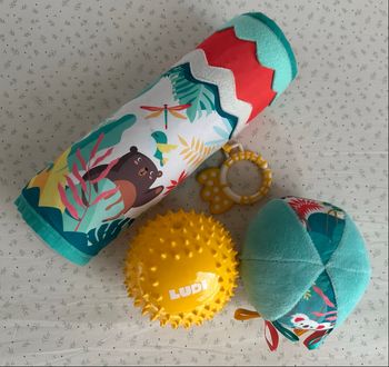 Trio de jouets sensoriels Ludi