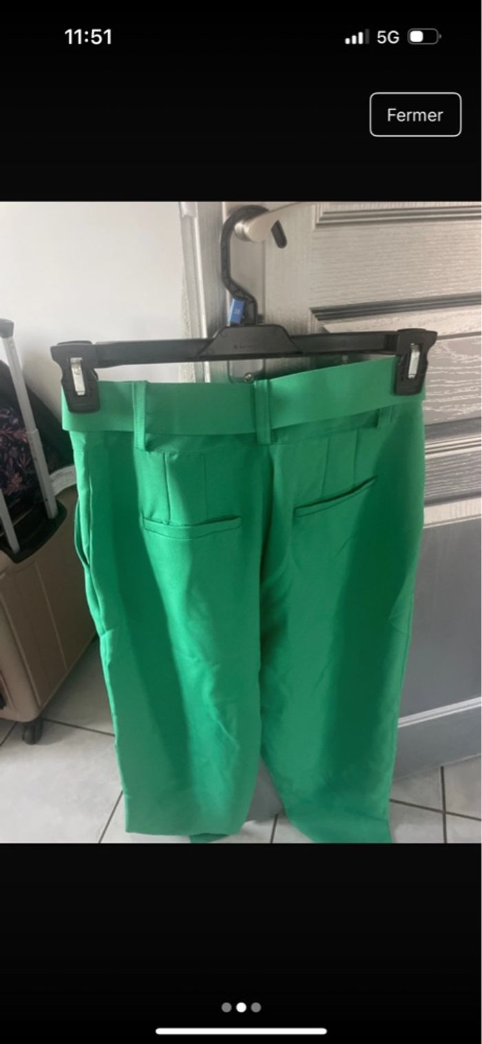 Pantalon vert - photo numéro 2
