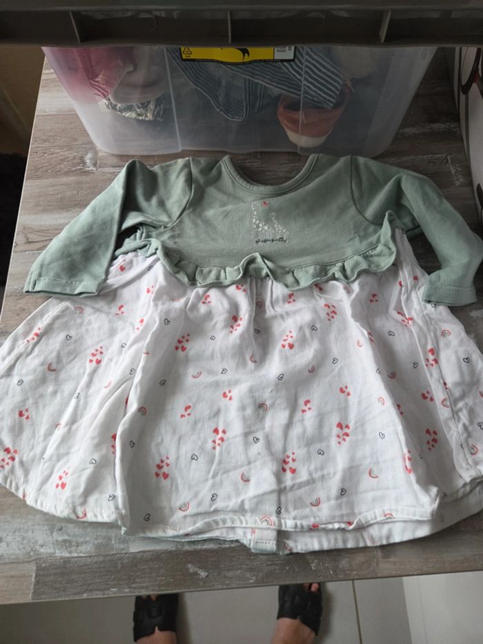 Robe bebe fille 6 mois