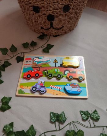 Puzzle en bois 🍃 action