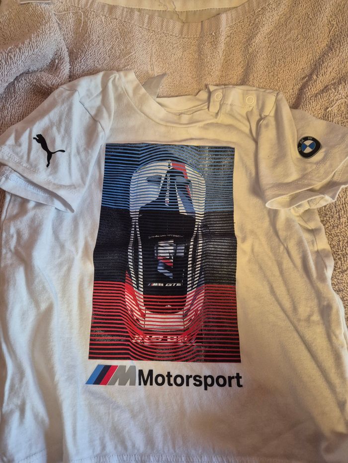 Short T-Shirt BMW Puma - photo numéro 2