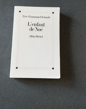 livre L'enfant De Noé - Schmitt Eric-Emmanuel en tres bon etat ref EC