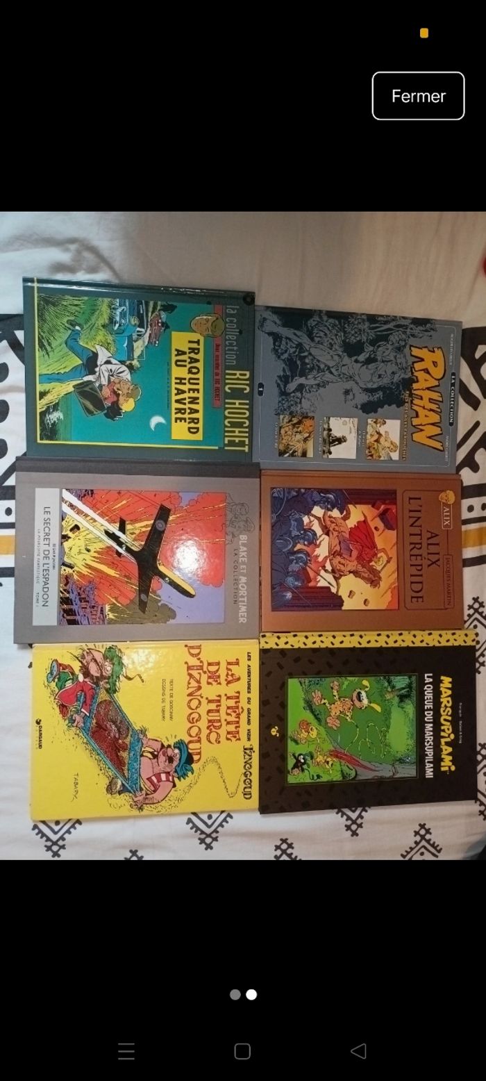 Lot de 6 bandes-dessinées - photo numéro 2