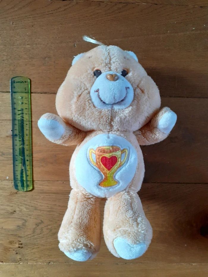 🧸 Peluche bisounours coupe Gros champion vintage