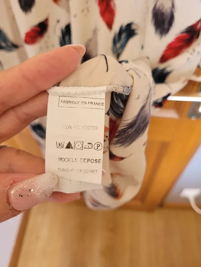 Robe fluide femme taille 3 Fabriquée en France - photo numéro 4