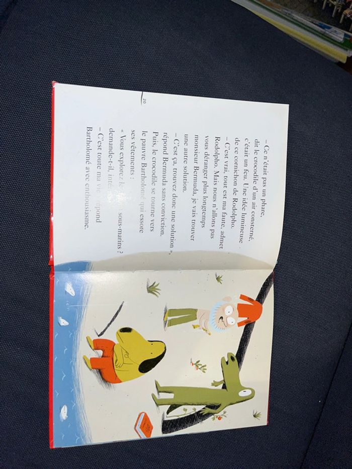 Livre pour enfants le triangle de bermuda par Michael Leblond et Marc bout avant - photo numéro 3