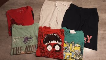Lot vêtements garçon 7-8ans 