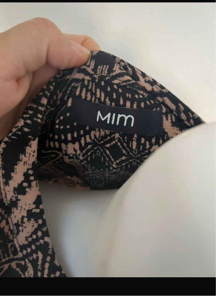 Blouse manches longues savane Mim taille 40 - photo numéro 4