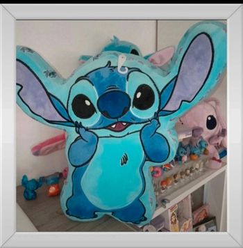 Coussin peluche stitch