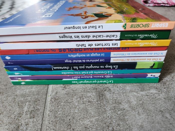 Lot de 10 livres enfant : Hachette jeunesse - photo numéro 2