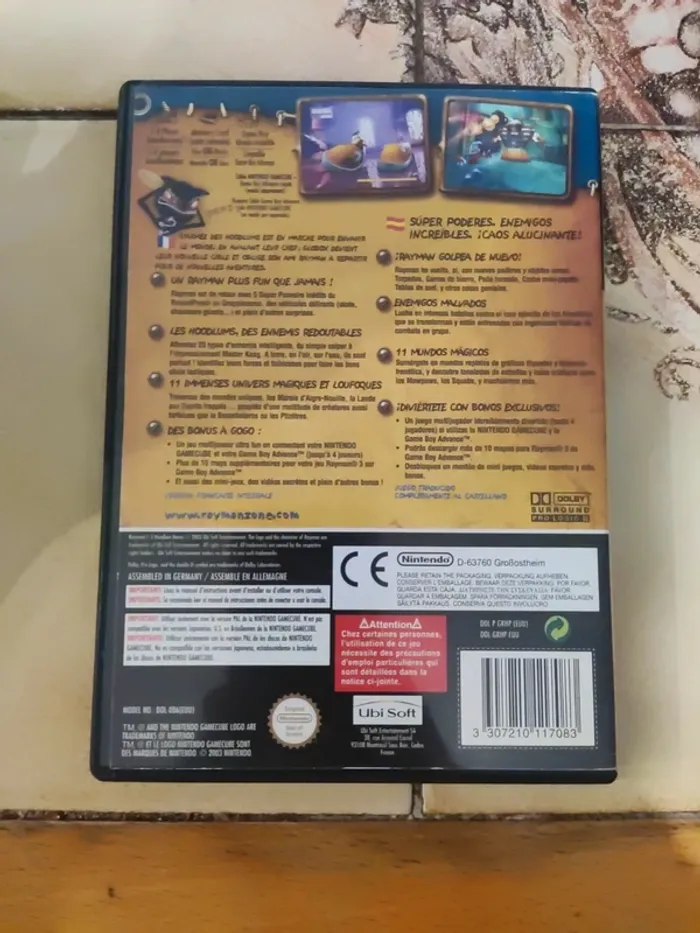 Jeu rayman 3 hoodlum havoc Nintendo GameCube - photo numéro 3