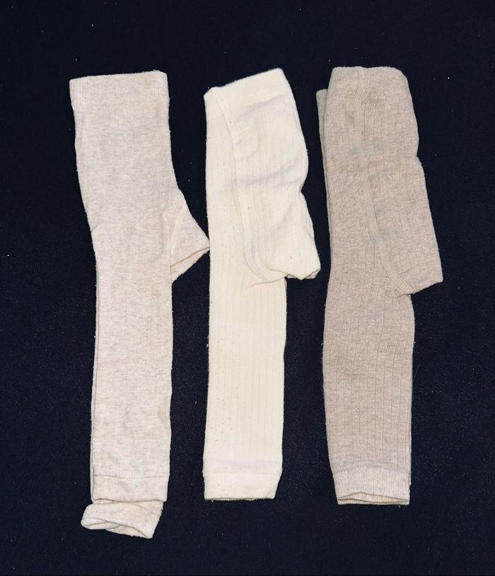 Lot 3 leggins/collants H&M - 3MOIS