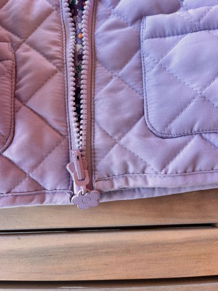 Manteau réversible fleuri sergent major 3 ans - photo numéro 5
