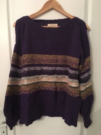 Pull Sézane XL violet