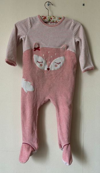 Pyjama grenouillère petit chat taille 24 mois