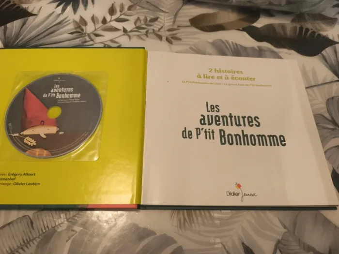 Album avec CD les aventures de p'tit bonhomme - photo numéro 2