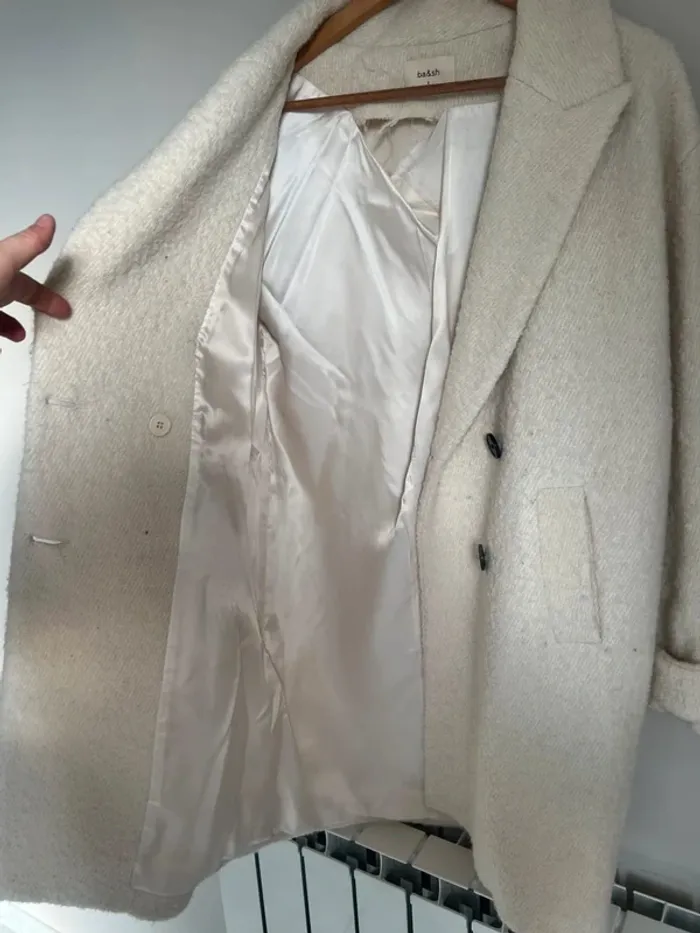 Manteau ba&sh écru - photo numéro 7