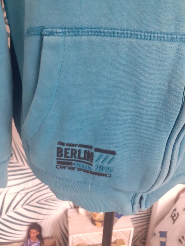 Veste zippé bleu M - photo numéro 3