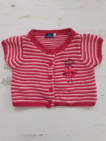 Gilet sans manche fille 6 mois Sergent Major