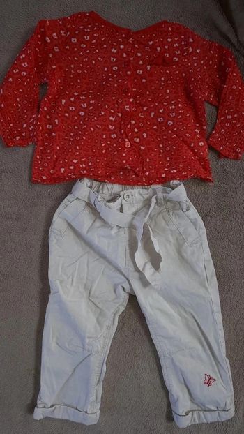 Lot printemps été fille 18mois