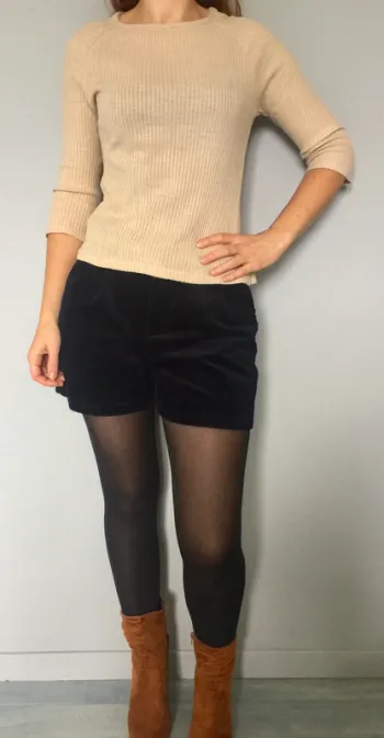 Petit pull beige