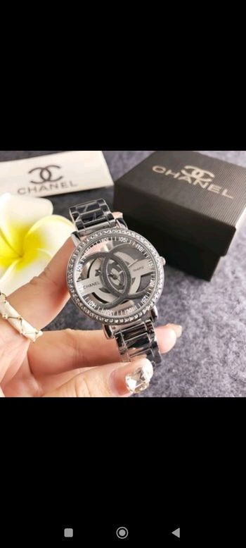 Montre chanel argenté