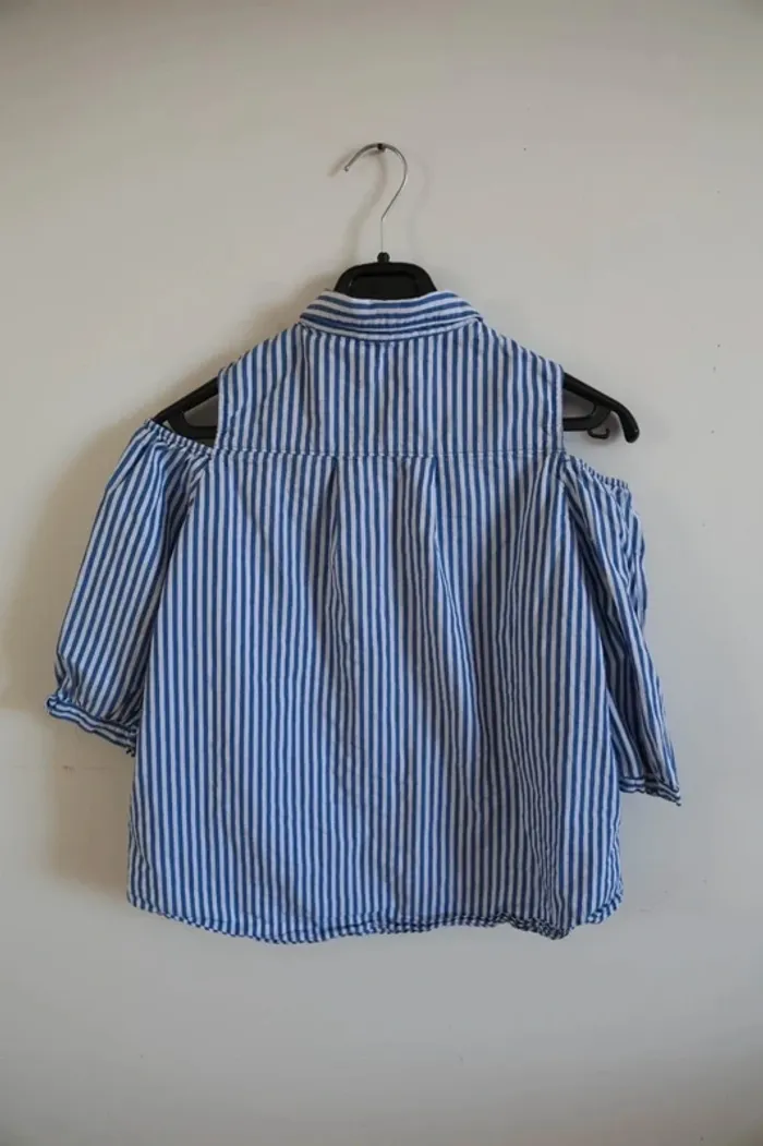 C55 top rayé Zara 13-14 ans - photo numéro 2