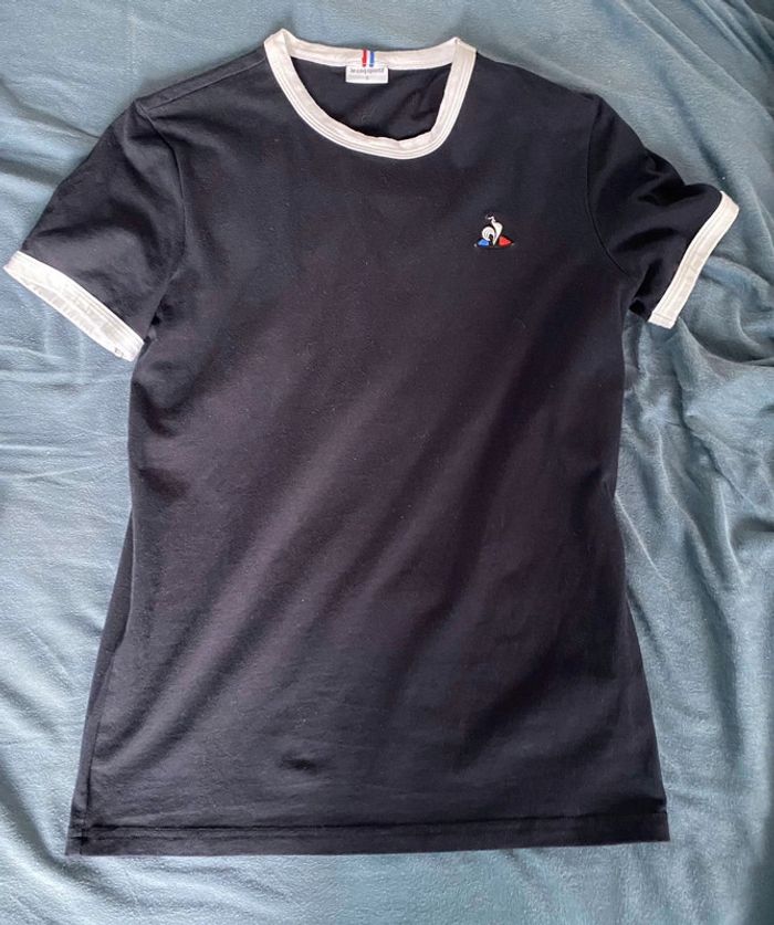 T shirt coq sportif bleu marine