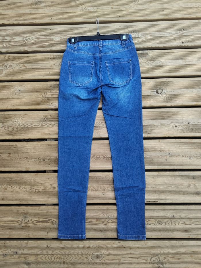 Jean Bleu Femme – Taille 34 / XS – Très Bon État – Gémo - photo numéro 7