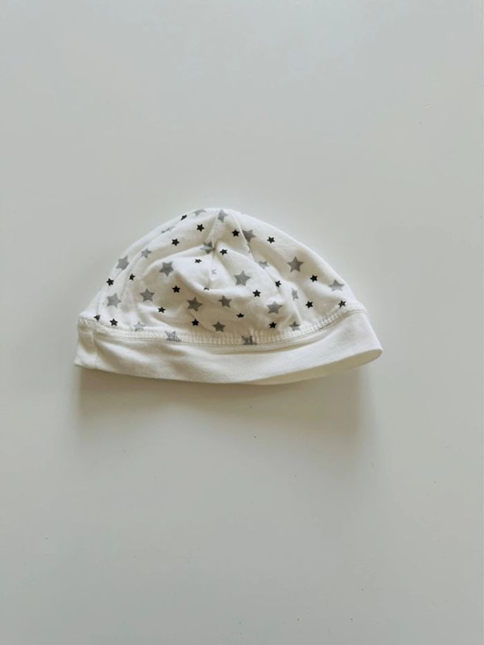 Bonnet bébé en coton - 3/6 mois - Orchestra