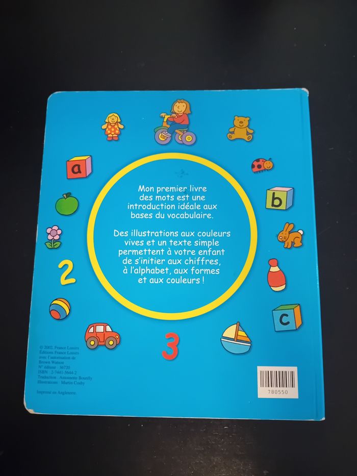 Livre "mon premier livre de mots" - photo numéro 2