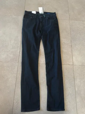 Pantalon bleu marine Pioneer, neuf avec étiquette, 42x115cm