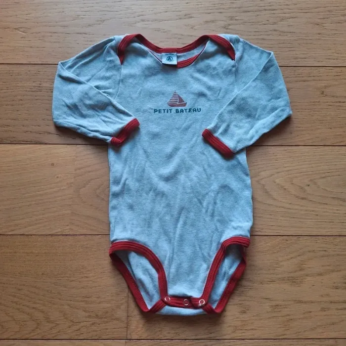 Lot de 3 bodies Petit Bateau 36 mois - photo numéro 3