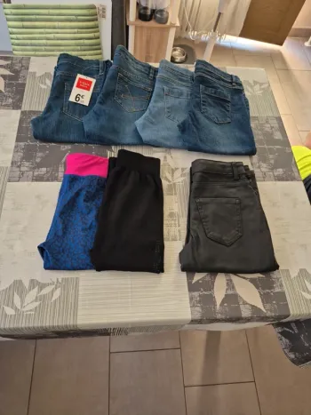 Lot de 7 pantalon 10/11 ans