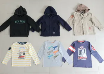 Lot 6 vêtements garçon 7 ans SM, H&M
