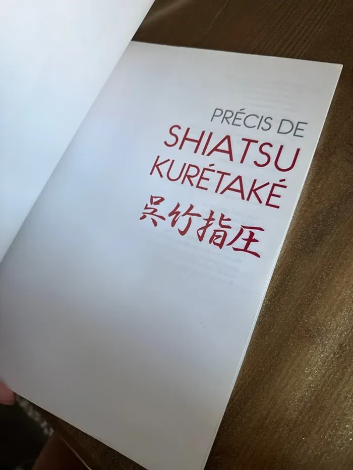 Livre précis de shiatsu kuretake - photo numéro 6