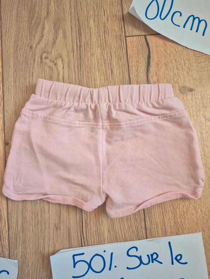 Lot bas fille 12 mois shorts bloomer et Legging pantacourt détente - photo numéro 9