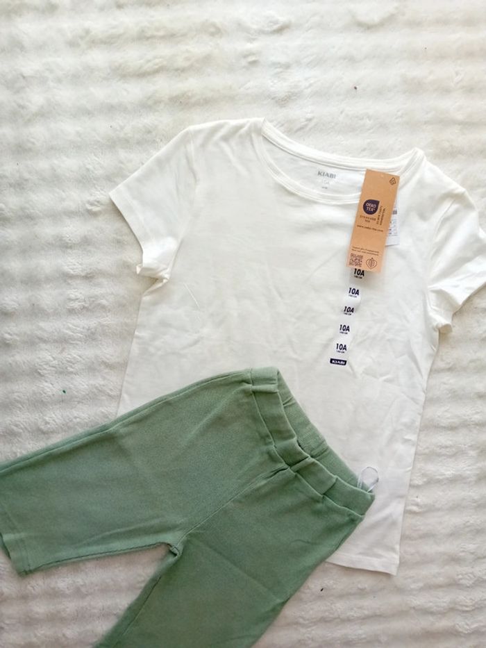 Ensemble fille 10ans 💚🤍 - photo numéro 2