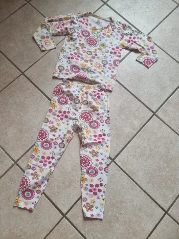 Pyjama fleurie