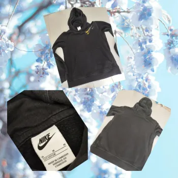 🖤 Sweat à capuche Nike - Noir - 10/11 ans - Bon état
