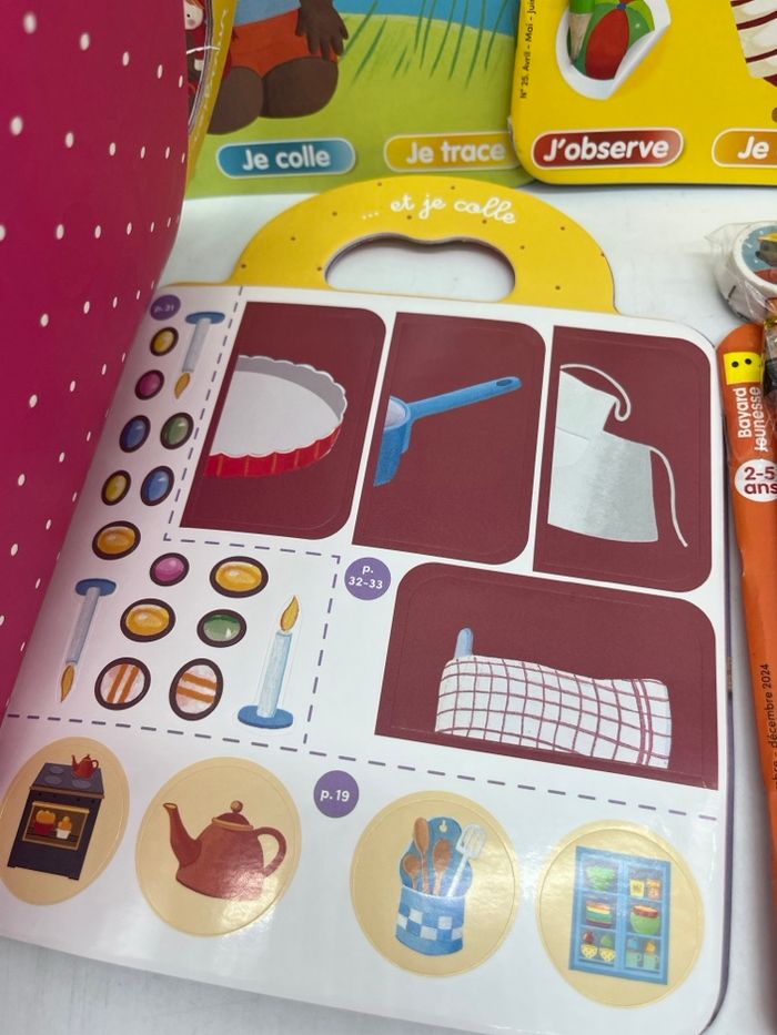 Lot de 5 magazines Livres d’activités Je joue avec Petit Ours brun Neuf - photo numéro 5