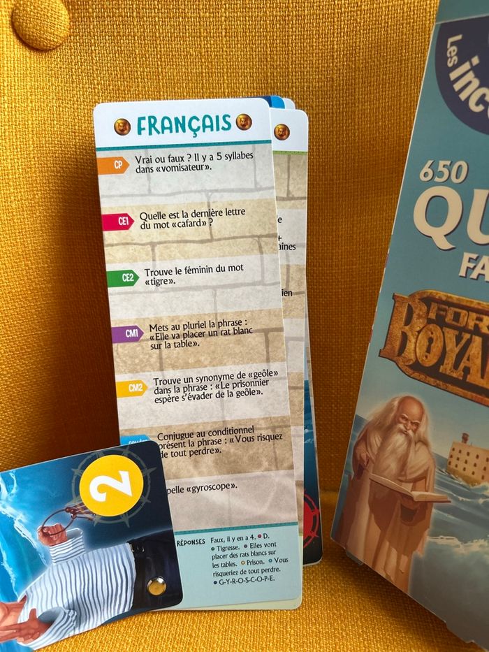 Jeu les Incollables Fort Boyard