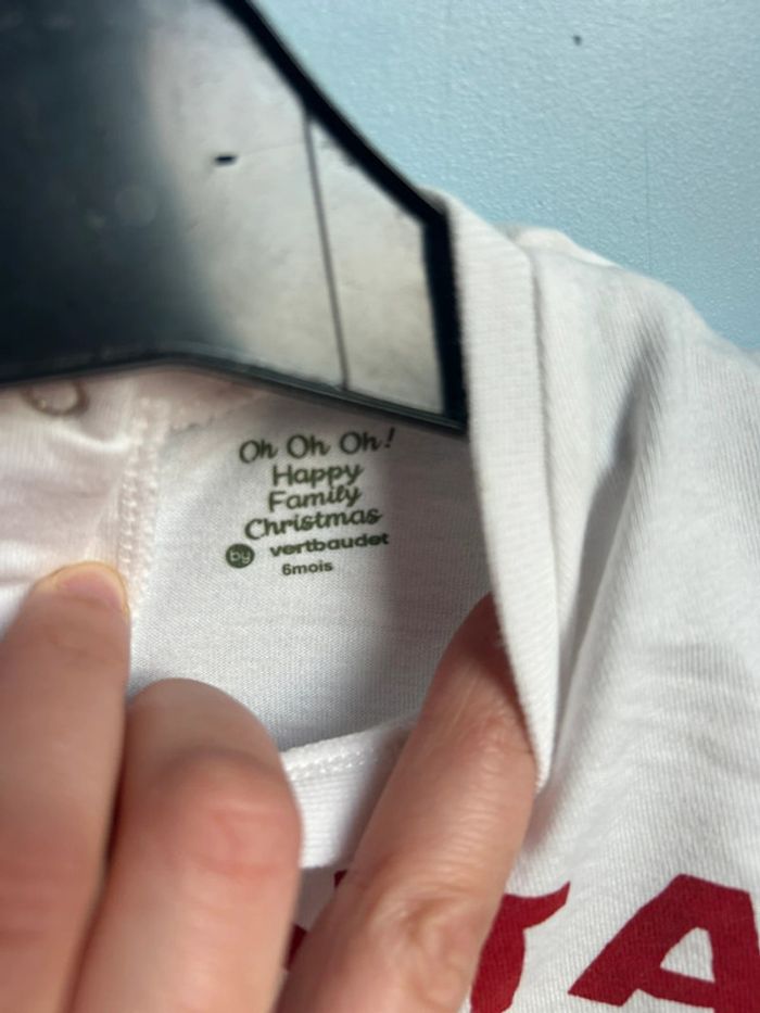 Pyjama santa club vertbaudet , 6 mois - photo numéro 3