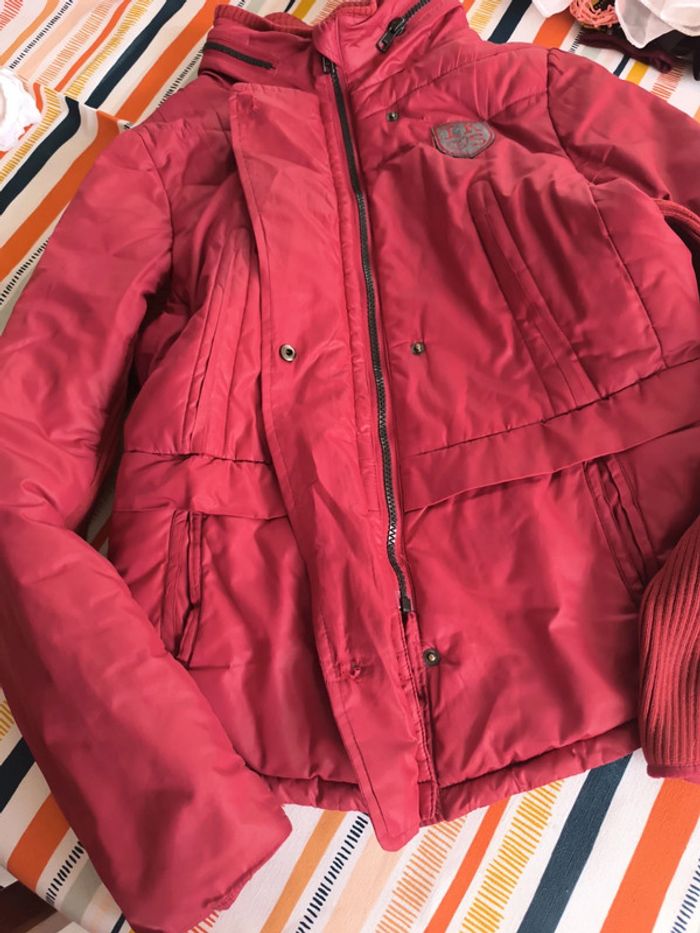 Doudoune manteau avec capuche IKKS taille s - photo numéro 4