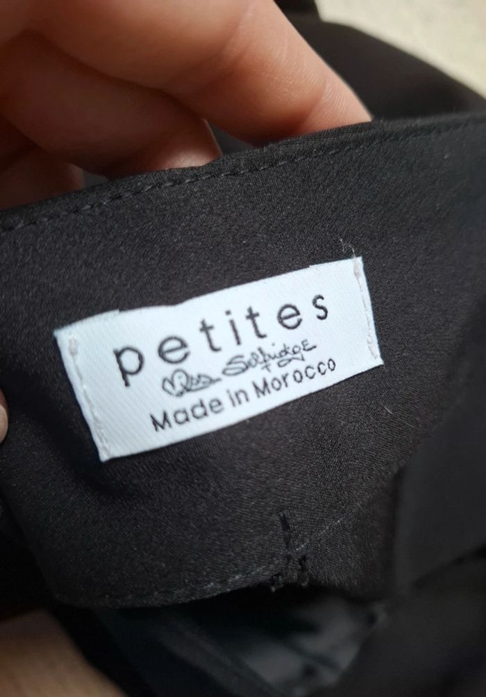 Pantalon noir miss selfridge petite taille 38
Coupe 7/8e - photo numéro 10