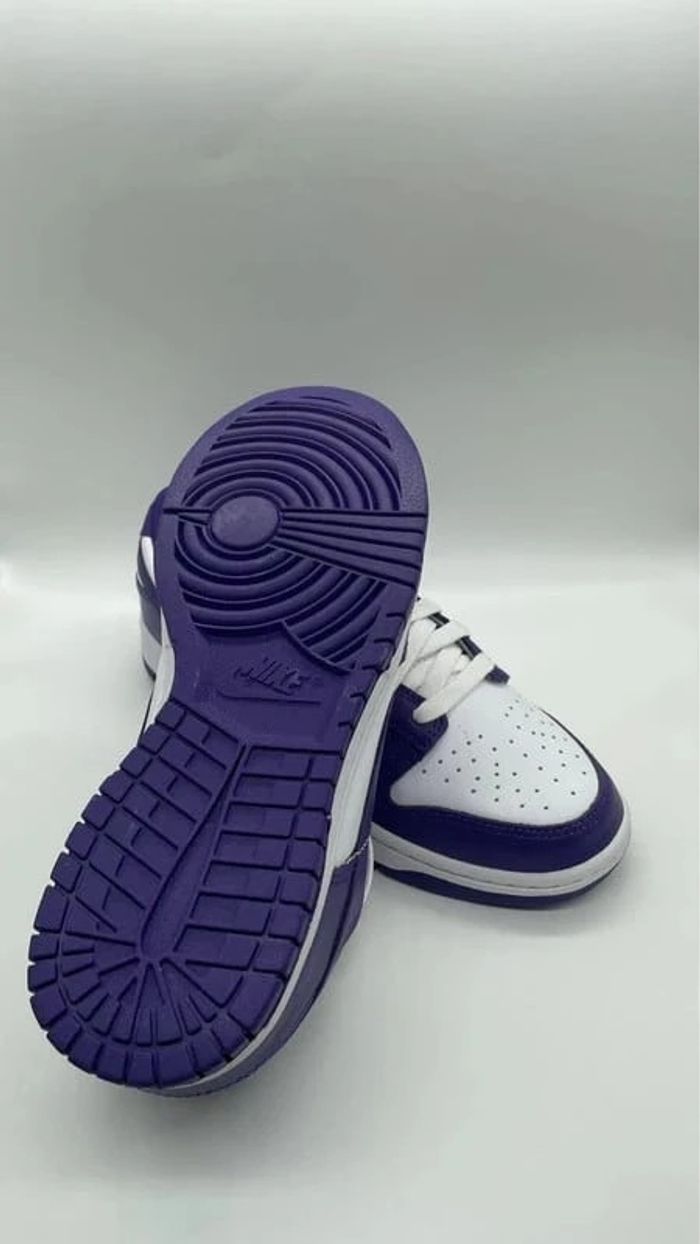 Nike Dunk Low Court Purple - photo numéro 3